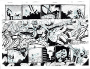 Gerardo Sandoval Original Art Edge of Spider-Geddon #1 Page 5-6
